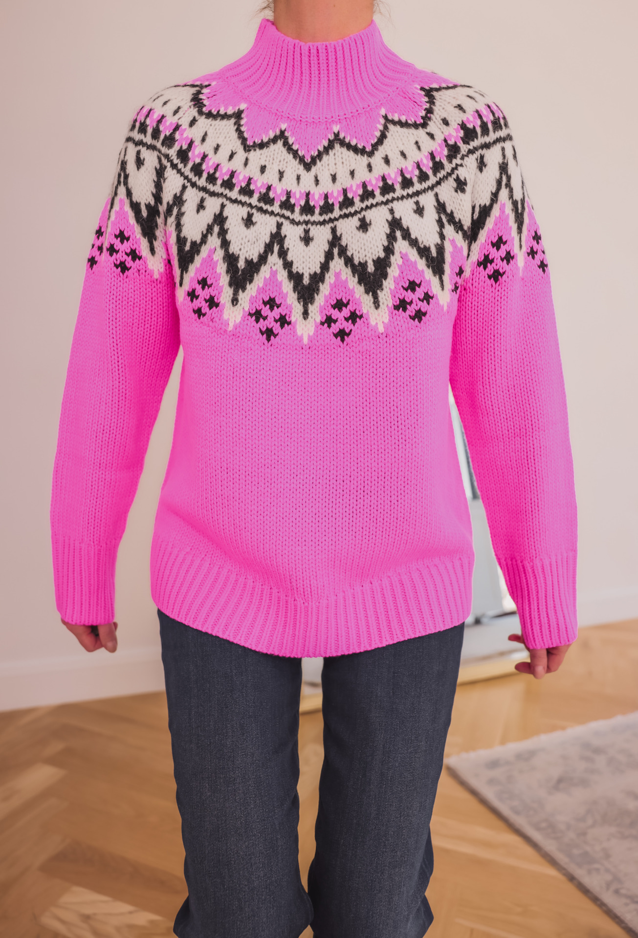 Pink Fair Isle Sweater | Best Fair Isle Sweaters