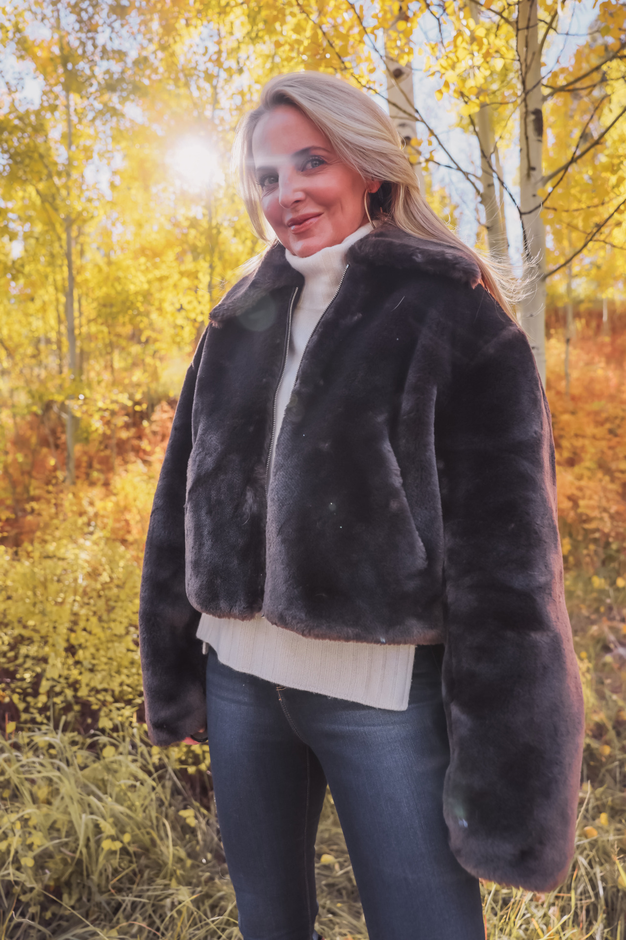 Fall outerwear, fall coats, fall jackets, Luxe and Affordable Faux Fur Jackets