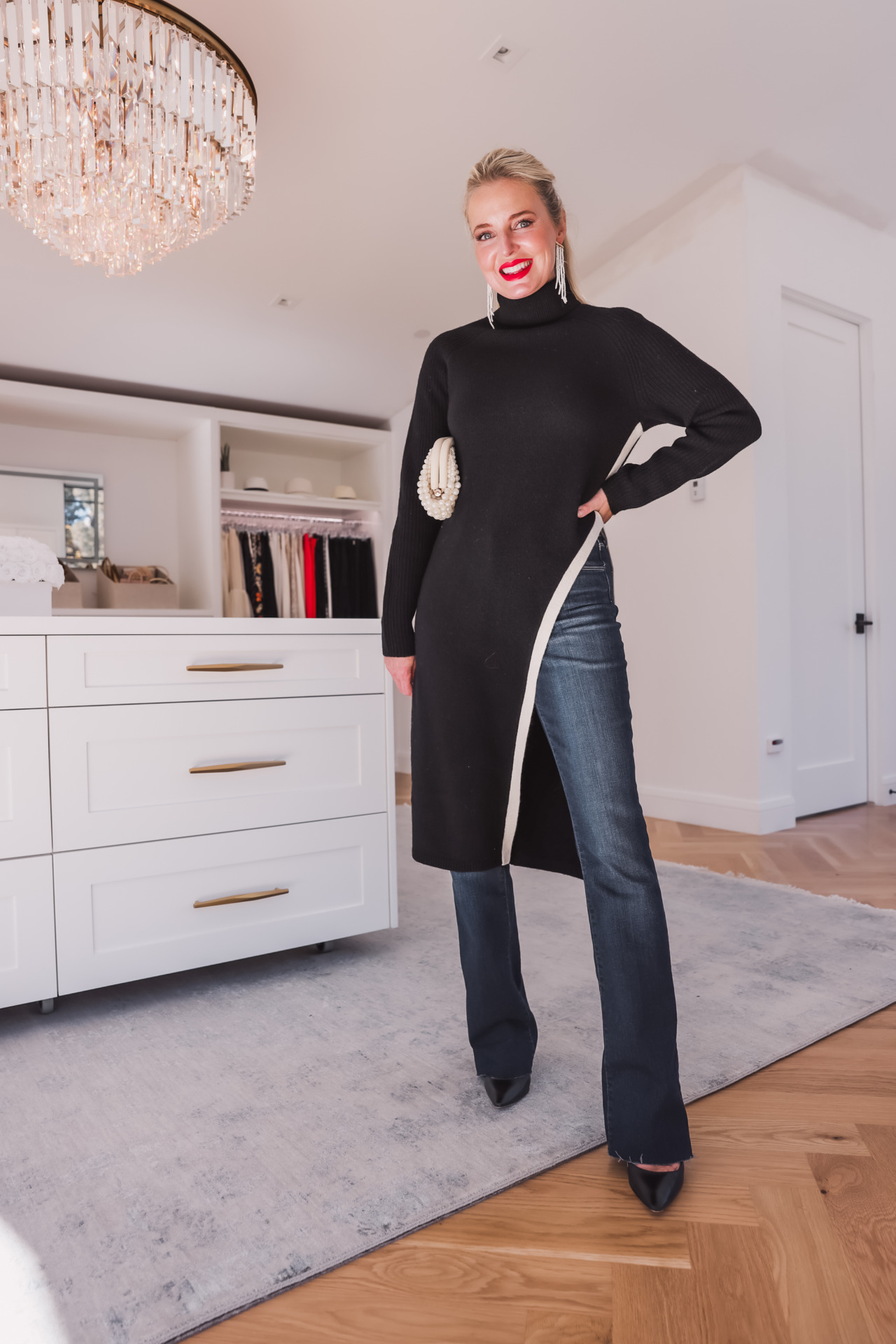 holiday tops you can wear with jeans, How To Dress Up Jeans For A Holiday Party