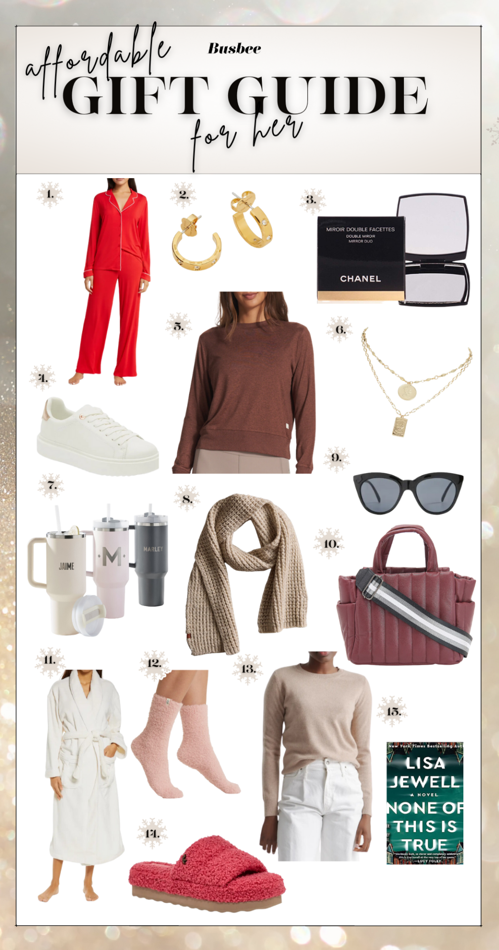 Affordable Holiday Gift Guides for her